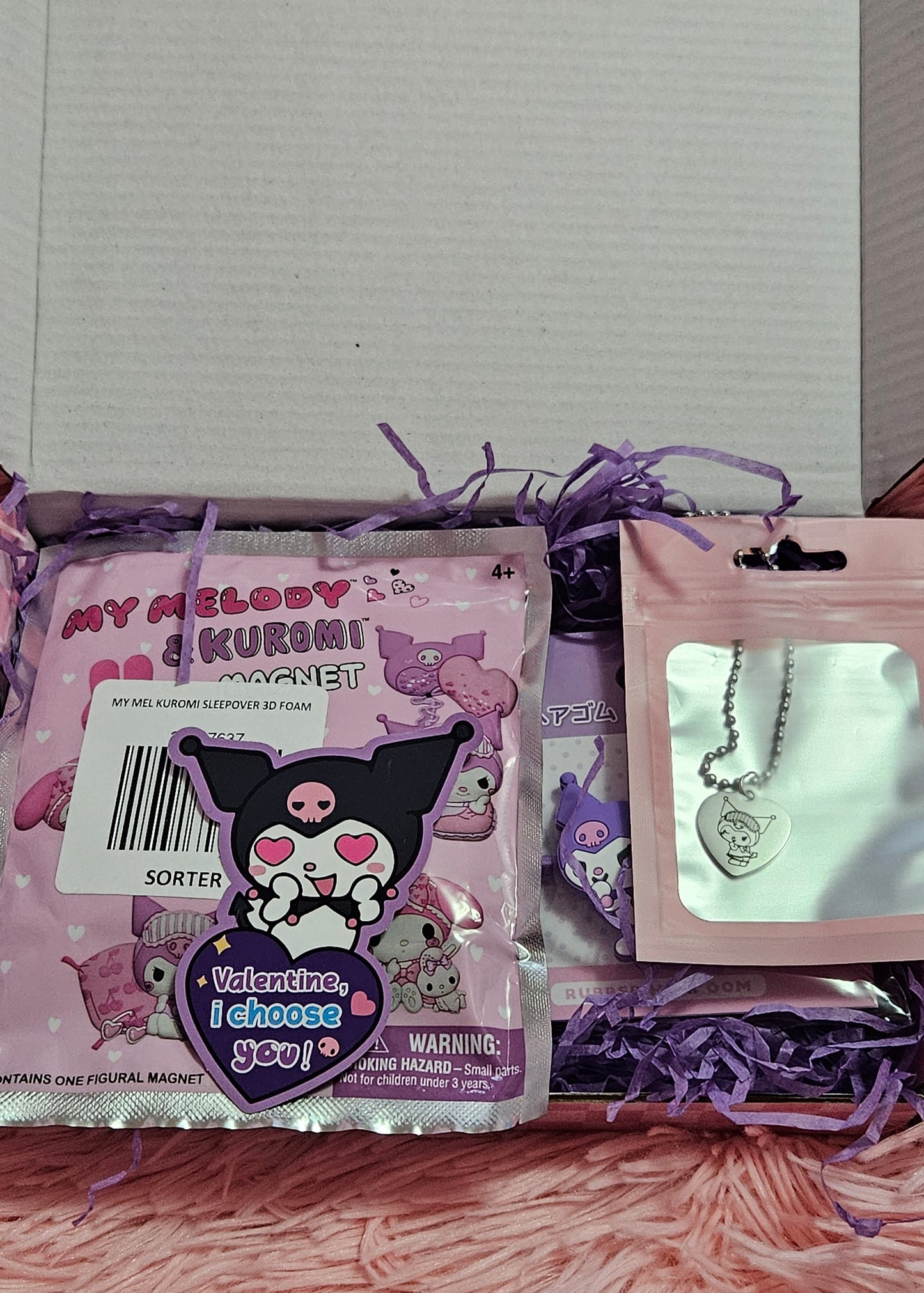Kuromi Valentines Day box