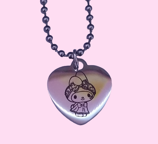 Night Time Bunny Necklace