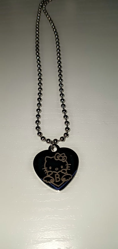 B initial Necklace